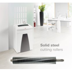 HSM Securio makulator P44i P4 3,9x40 konfetti + CD