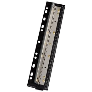 Hulapparat 4-Huls+Lineal 30cm