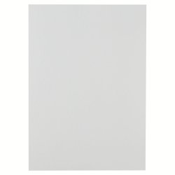 Indbindingsomslag karton laederpraeg hvid 100