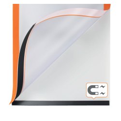 Infotavle magnetisk/selvklb A3 orange (2)
