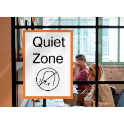 Infotavle magnetisk/selvklb A3 orange (2)