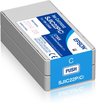 Ink cartridge for TM-C3500 Cyan (SJIC22P)