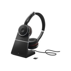 Jabra Evolve 75 SE MS Stereo, USB-A, W. Stand