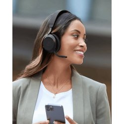 Jabra Evolve2 75, UC Stereo, No Stand, USB-A