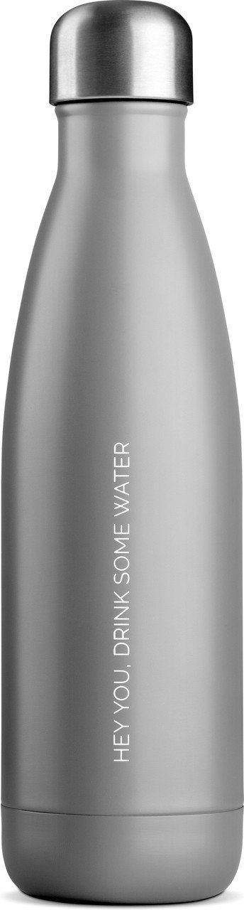 Vandflaske 500 ml Matte Grey