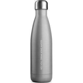 Vandflaske 500 ml Matte Grey