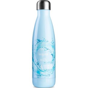 Vandflaske 500 ml Wave