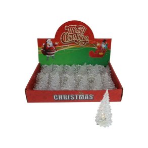 Juletr Akryl med LED lys