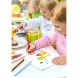 Jumbo grip akvarelblyant 12ass