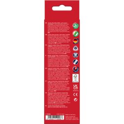 Jumbo grip akvarelblyant 6ass