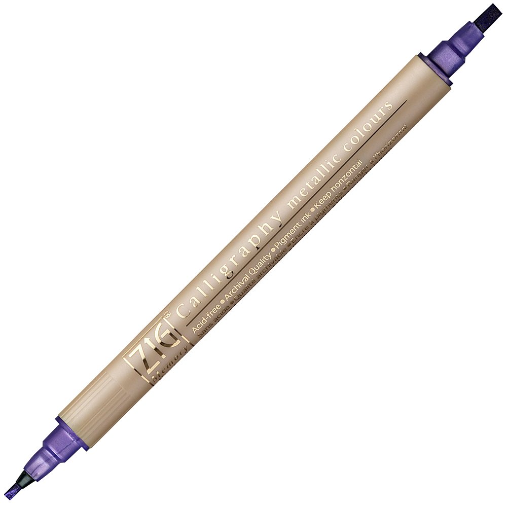 Kalligrafipenne ZIG Metallic 124 violet