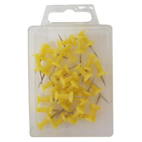 Kartnl Push pin gul (30)