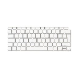 KB Cover MacBook Air 13'' 2020, TRNSP/Black