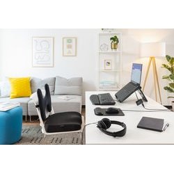 Kensington-sdehynde med ergonomisk hukommelseskum