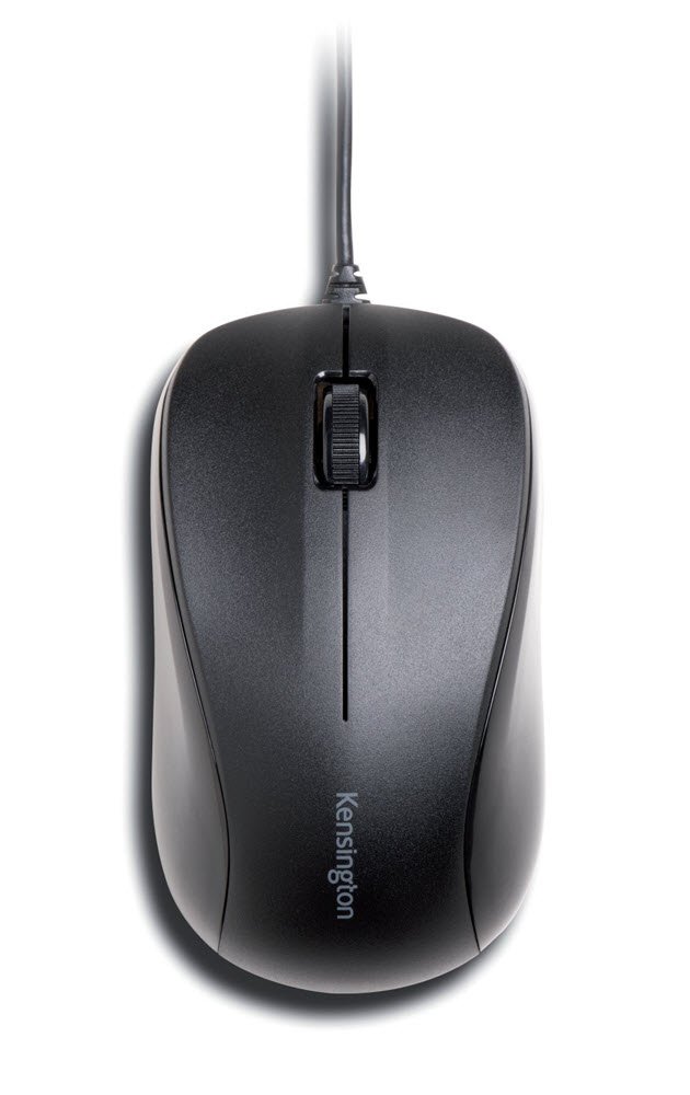 Kensington Wired Mouse ValuMouse 3-Button, Black