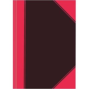 Kinabog A5 Sort/Rd Kvad 160 Sider