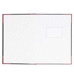 Kinabog A5 sort/gr  Linjeret