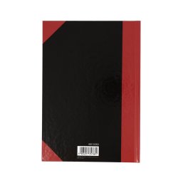 Kinabog A5 sort/gr  Linjeret