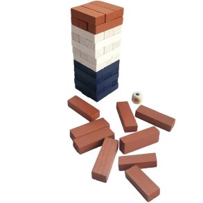 Klodsmajor i tr lille i 3 farver