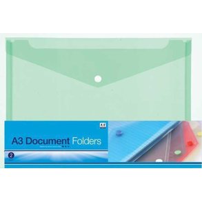 Konvolutmappe A3 2 stk