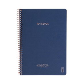 Kozo Notesbog A5 Lin Classic Navy
