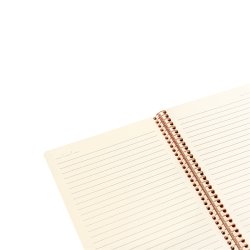 Kozo Notesbog A5 Lin Navy