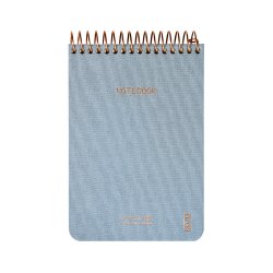 Kozo Notesbog A6 Lin D. Blue
