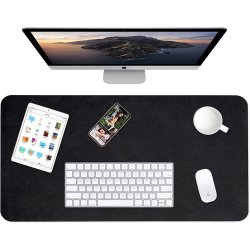 Kozo Skriverbordsunderlag Sort 90 x 43cm