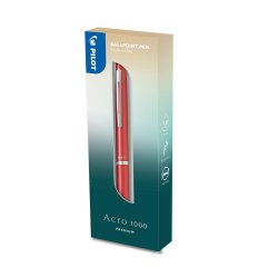 Kuglepen Acro 1000 1,0 i gaveske koral pink