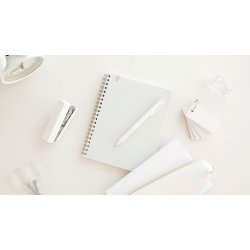 Kuglepen Tombow MONO graph Lite smokey hvid