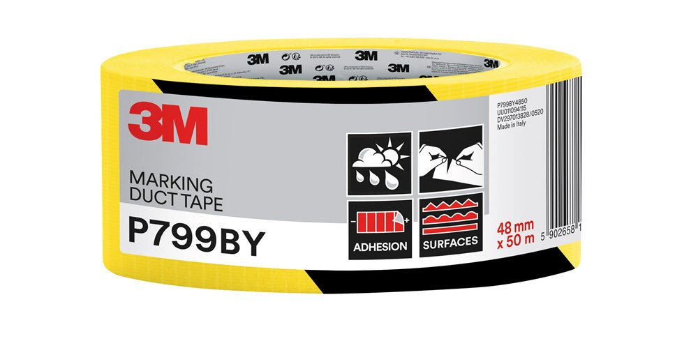 Gaffa tape 48mm x 50mm slv