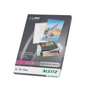 Lamineringslomme UDT glans 125my A3(100)