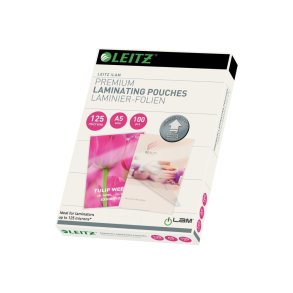 Lamineringslomme UDT glans 125my A5(100)