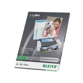 Lamineringslomme UDT glans 80my A3 (100)