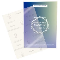 Lamineringslomme UDT glans 80my A4 100 stk