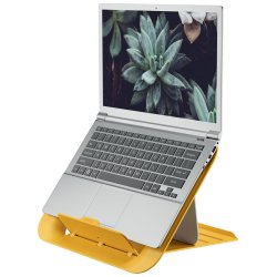 Laptop riser Leitz Cosy 17" gul