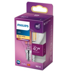 LED classic 40W P45 E14 Klar