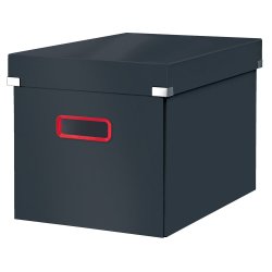 Leitz C&S Cosy Cube storage box grey L