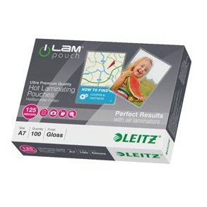 Leitz Lamineringslomme 125my A7 100stk