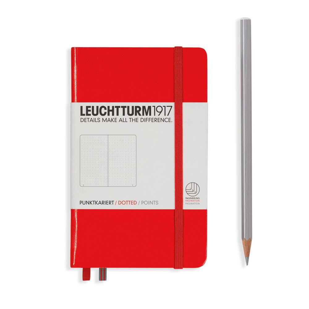 Leuchtturm 1917 hardcover notebook dotted A6 rd