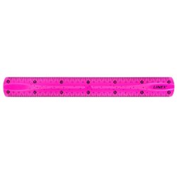 Linex 30cm flex linial pink