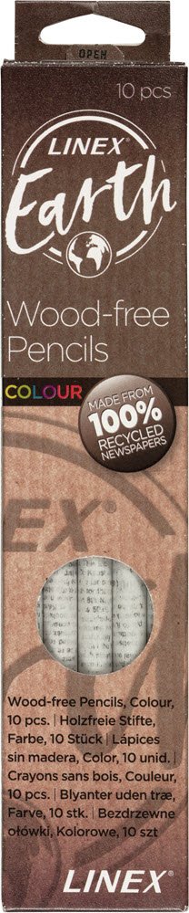 Linex earth colour pencils