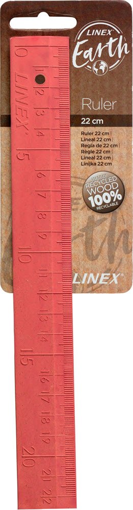 Linex earth ruler pink