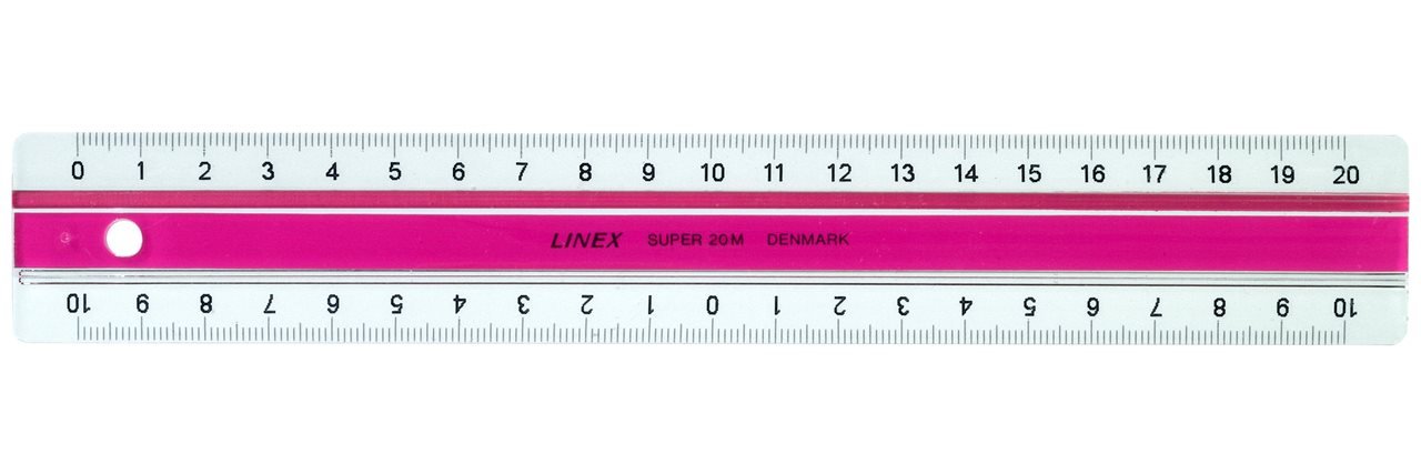 Linex Lineal Super Pink 20cm