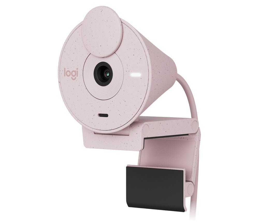 Logitech Brio 300 Full HD webcam, Rose