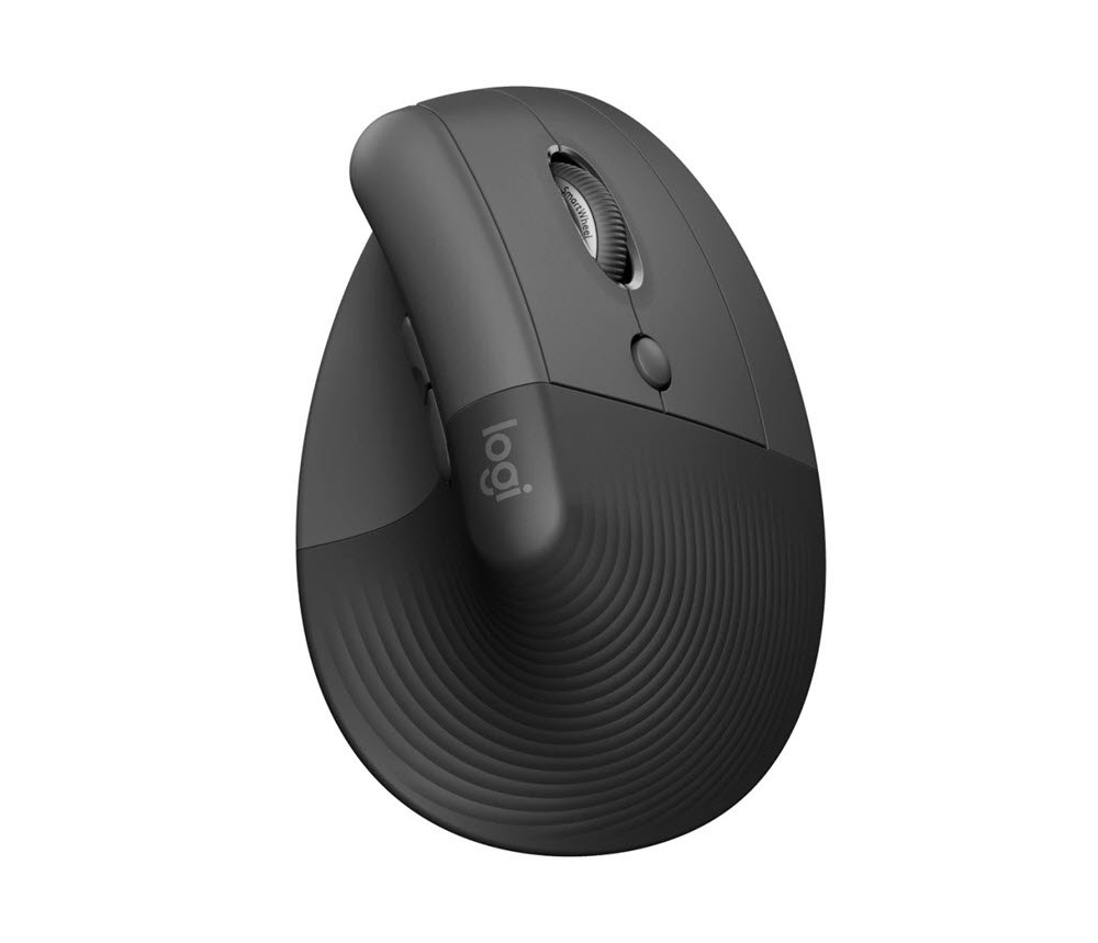 Logitech Lift Right Vertical Ergonomic Mouse black