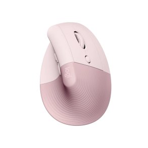 Logitech Lift Right Vertical Ergonomic Mouse Rose