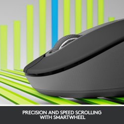 Logitech Signature M650 L Wireless Mouse, Graphite