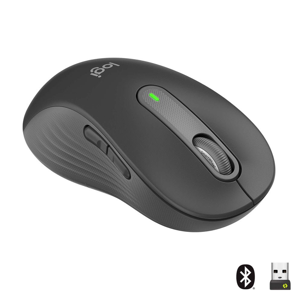 Logitech Signature M650 L Wireless Mouse Left