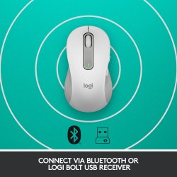 Logitech Signature M650 L Wireless Mouse Left